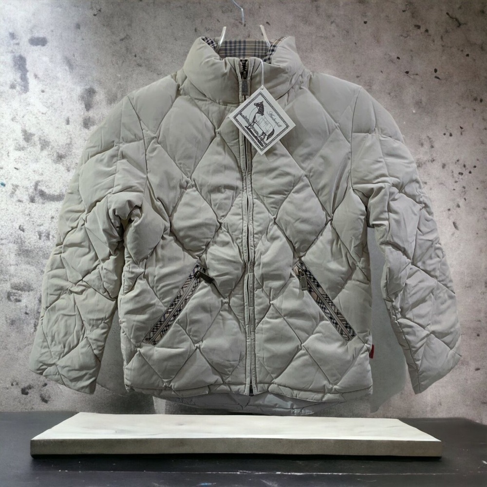 5/A Baker & Co Woman's Stable Beige Jacket XL X-Large NWT